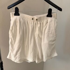 Dandy Del Mar Shorts Terry Cloth White Men’s Large-Preowned